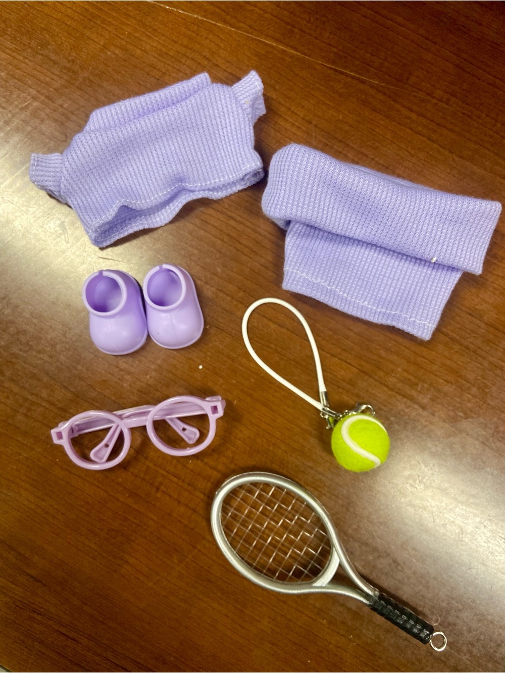 New ALTRIO Clothes for Labubu Tennis Outfit with Accessories